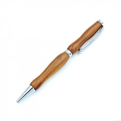 Stylo bille en bois de mirabellier