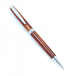 Stylo bille en bois de mirabellier