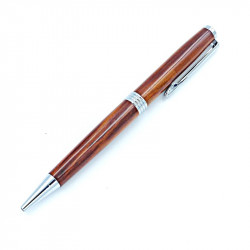Stylo bille en bois de mirabellier
