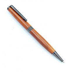 Stylo bille en bois de mirabellier,