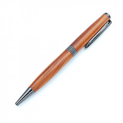 Stylo bille en bois de mirabellier,
